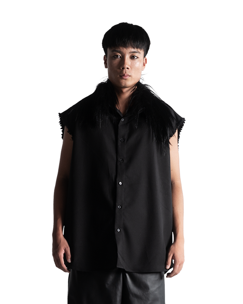 TIBETAN YAK FUR SHIRT