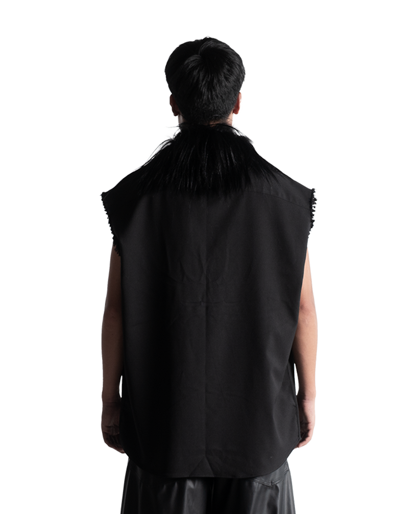 TIBETAN YAK FUR SHIRT