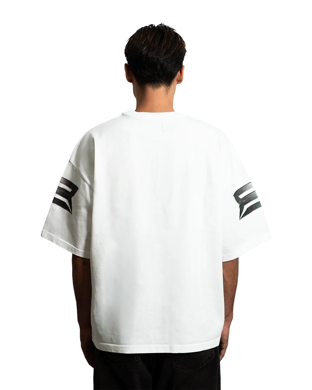 REVERSE REVOLUTION WHITE TEE