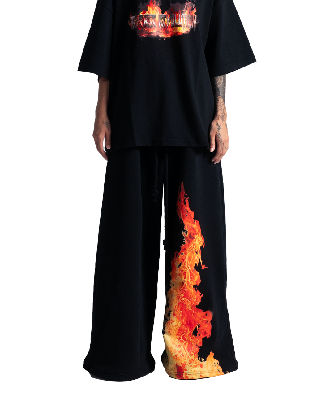 IN FLAMES SWEATPANTS