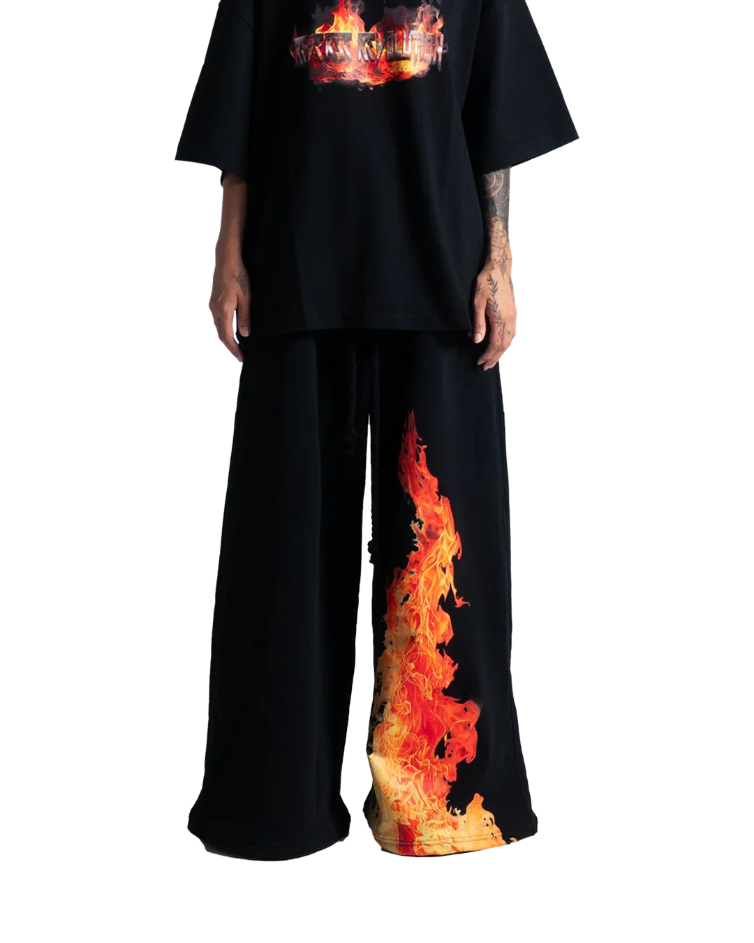 IN FLAMES SWEATPANTS