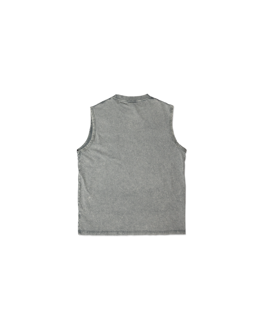 EXO-RAGE VINTAGE-WASHED GREY TANK TOP