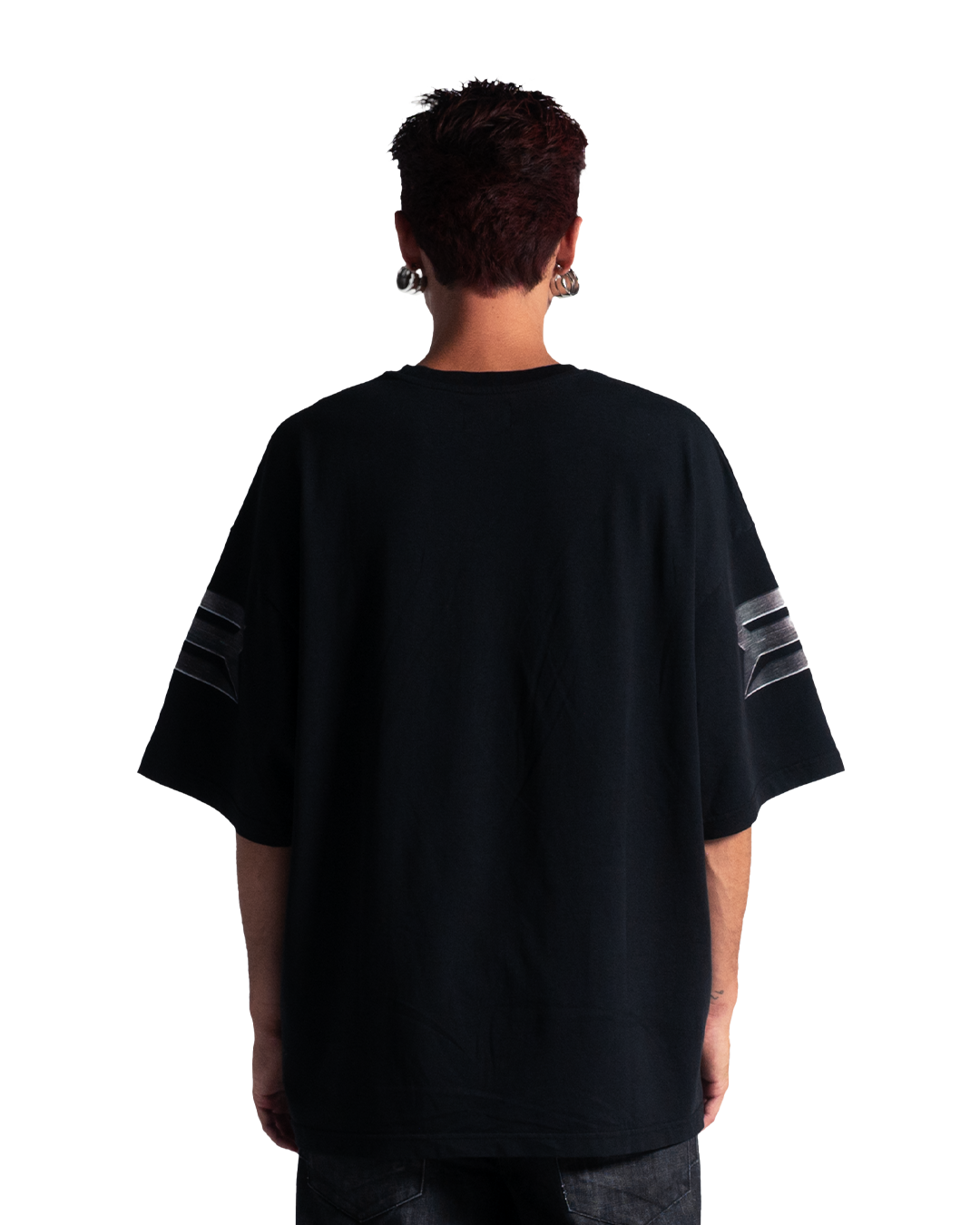 REVERSE REVOLUTION BLACK TEE