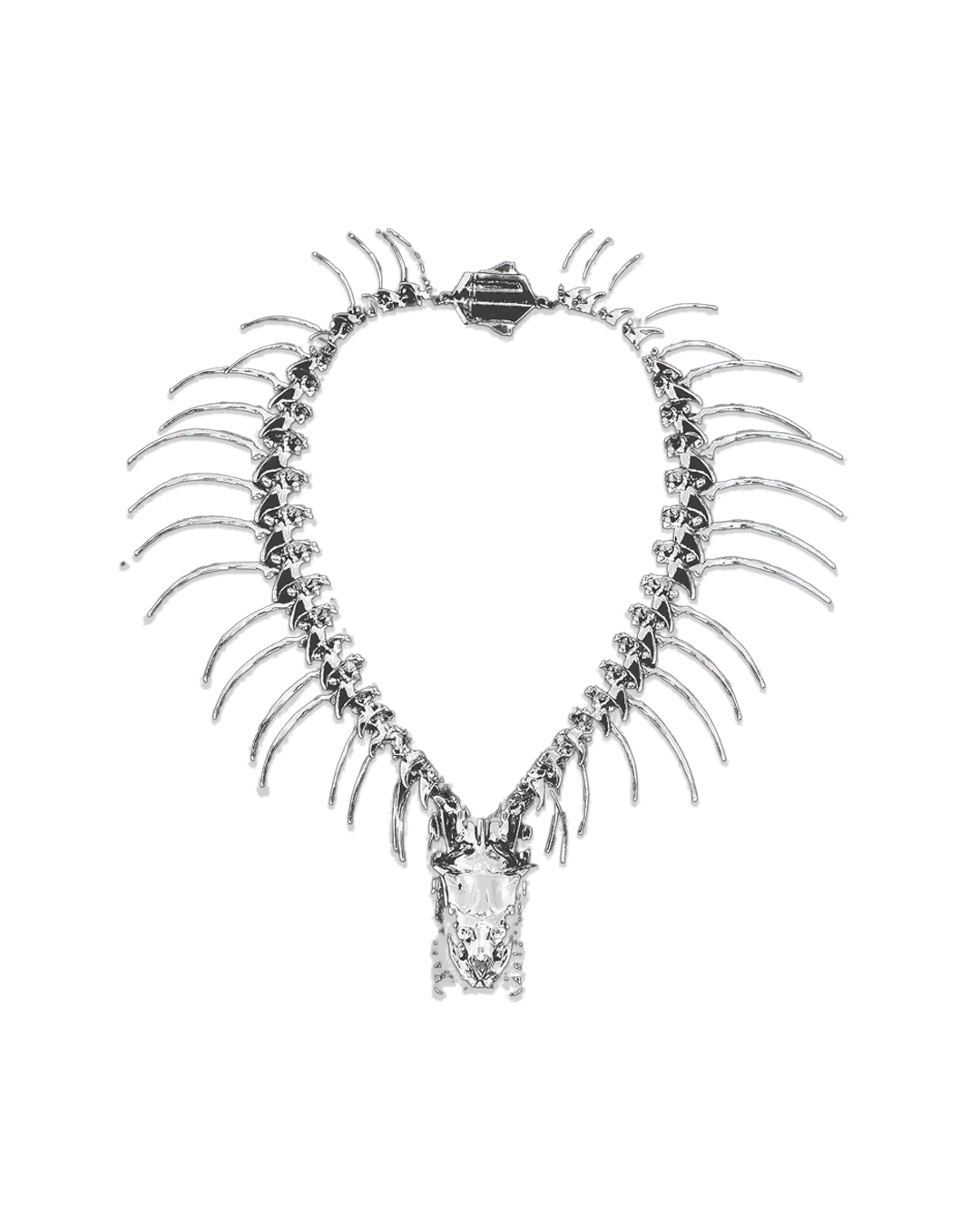 REPTILE REMAINS SILVER COLLAR