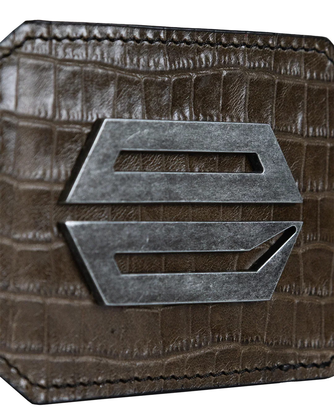 AMERICAN CROCODILE LEATHER CARDHOLDER