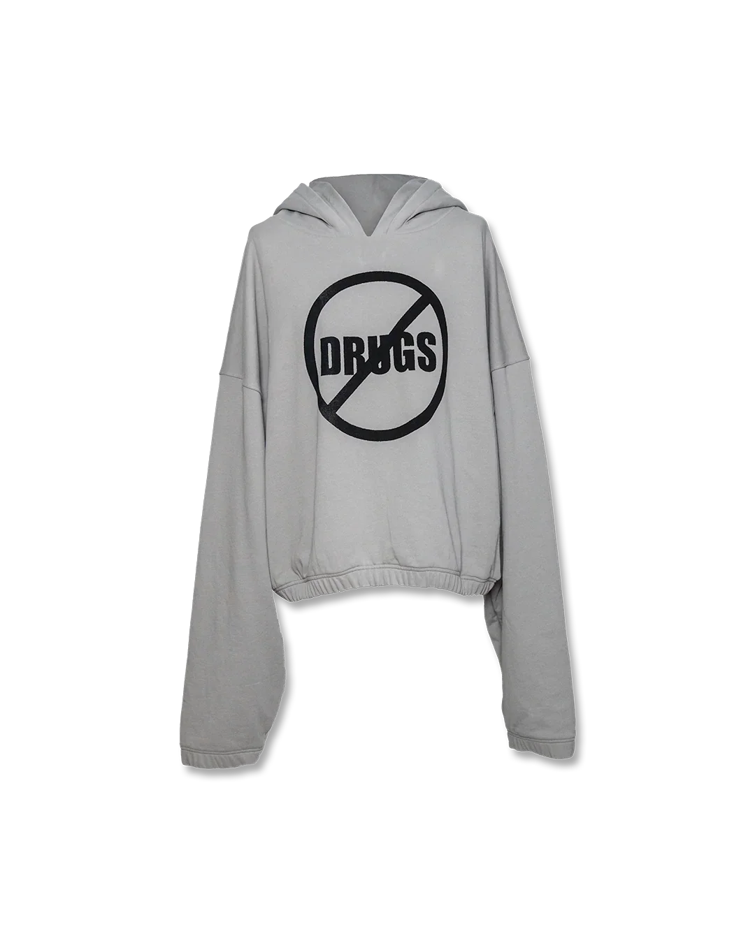 NO DRUGS DOUBLE HOOD HOODIE