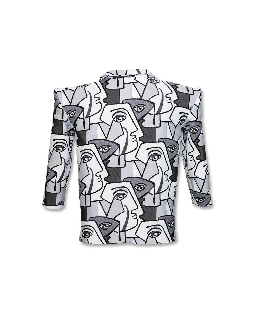 DISTORTED IDENTITY BLAZER