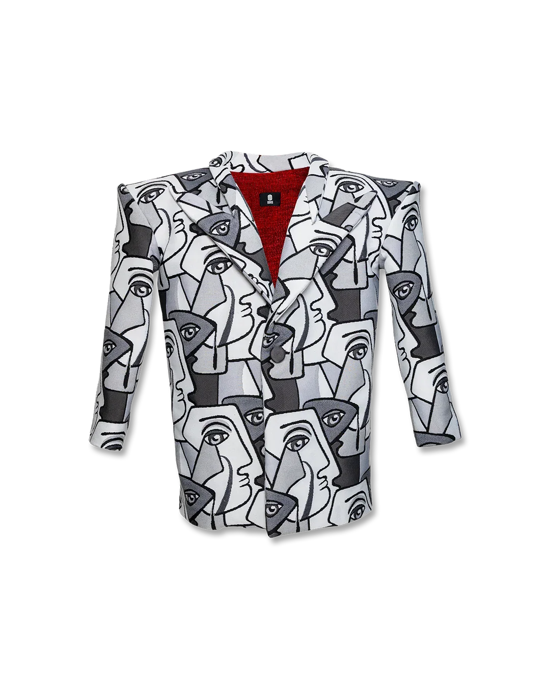 DISTORTED IDENTITY BLAZER