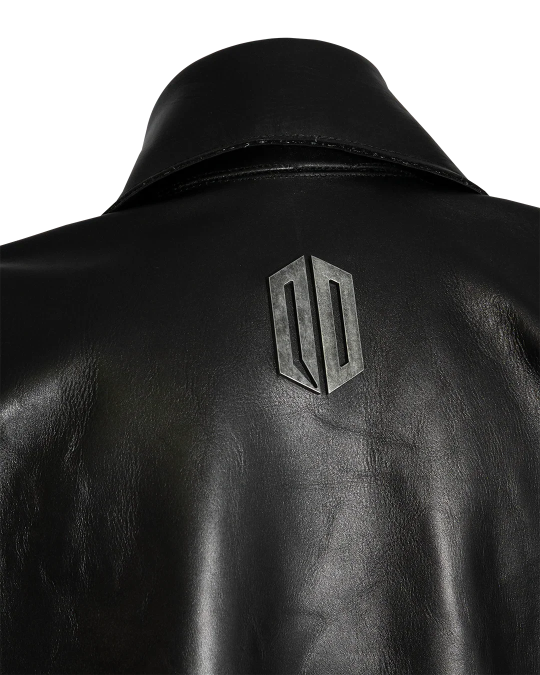 BROKEN MIRROR LEATHER TRENCH COAT