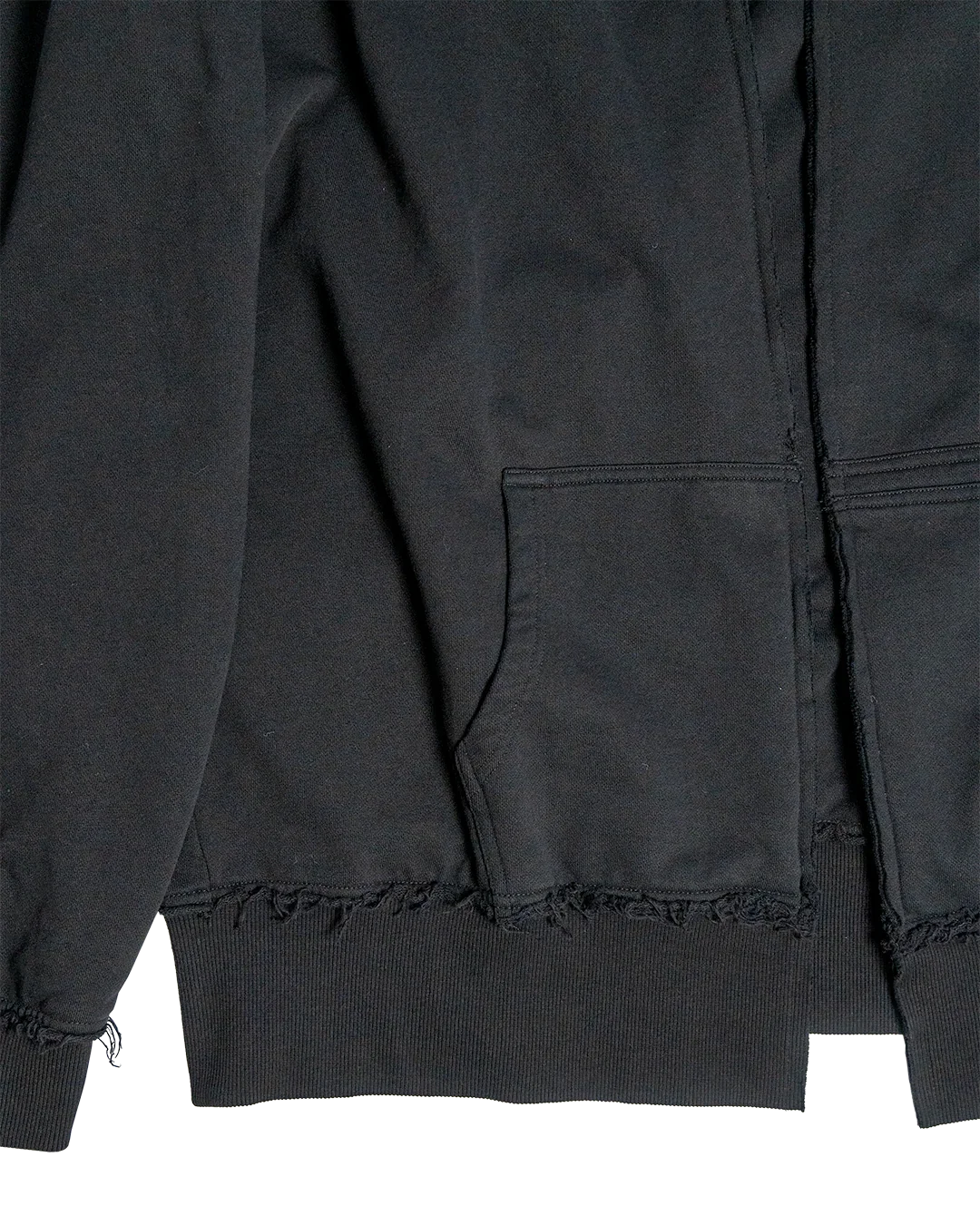 UNZIPPED TRAUMA HOODIE