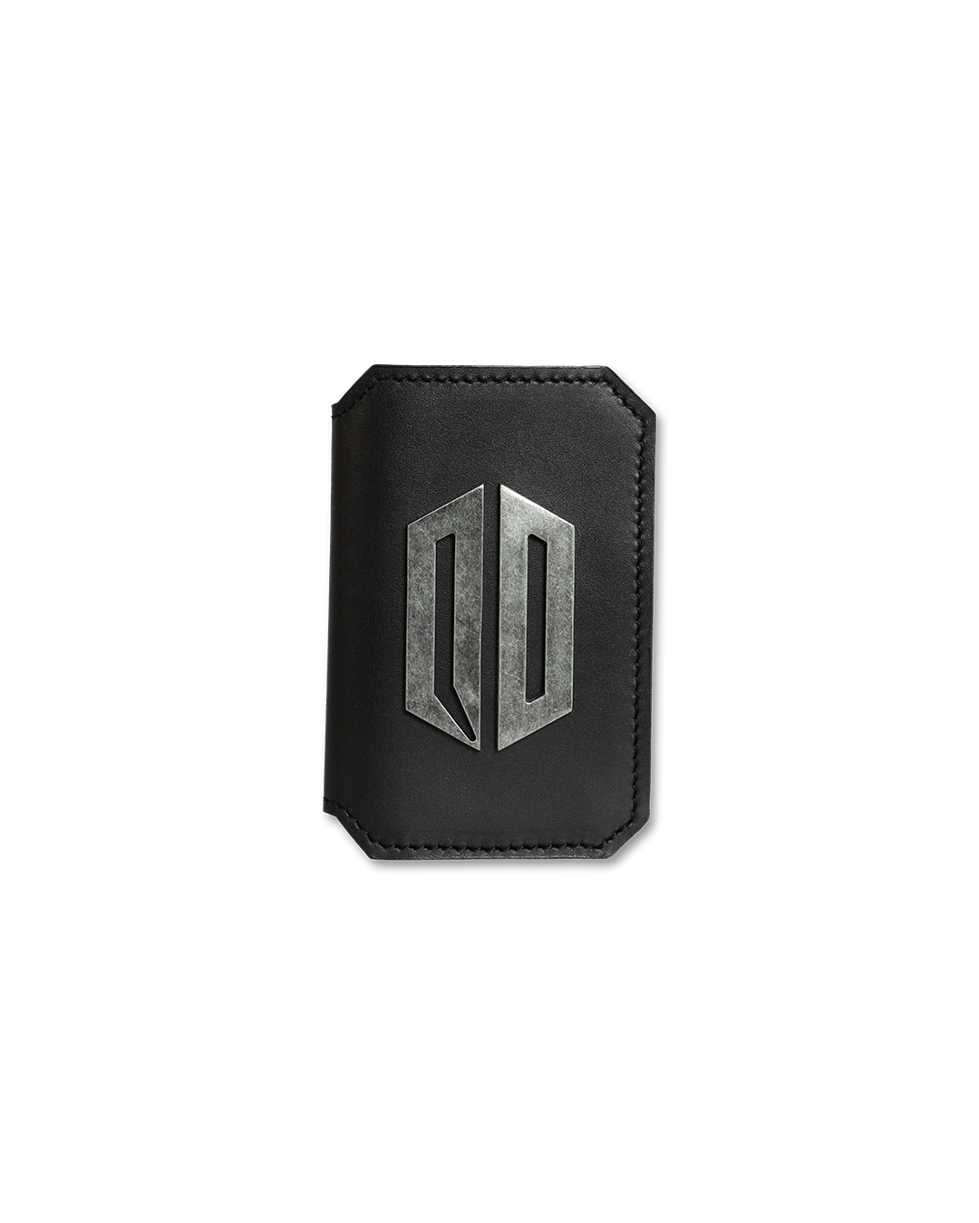 BLACKOUT VERTICAL LEATHER WALLET