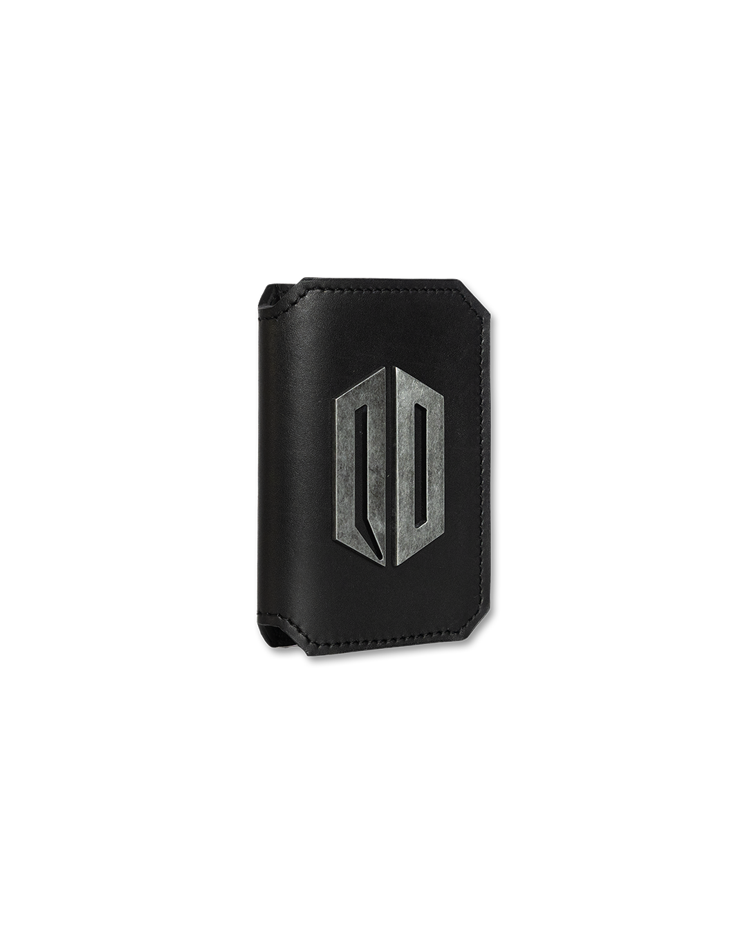 BLACKOUT VERTICAL LEATHER WALLET