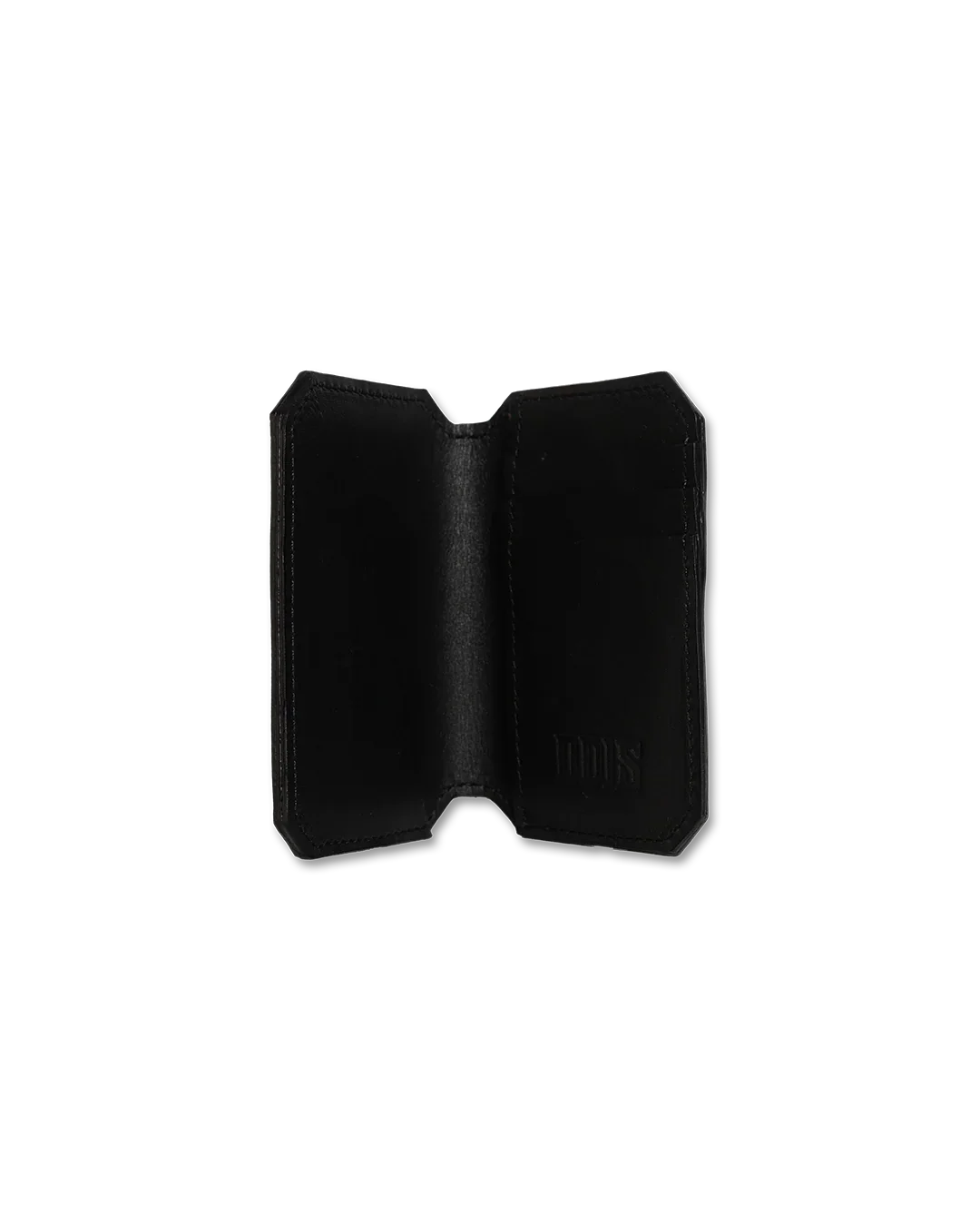 BLACKOUT VERTICAL LEATHER WALLET