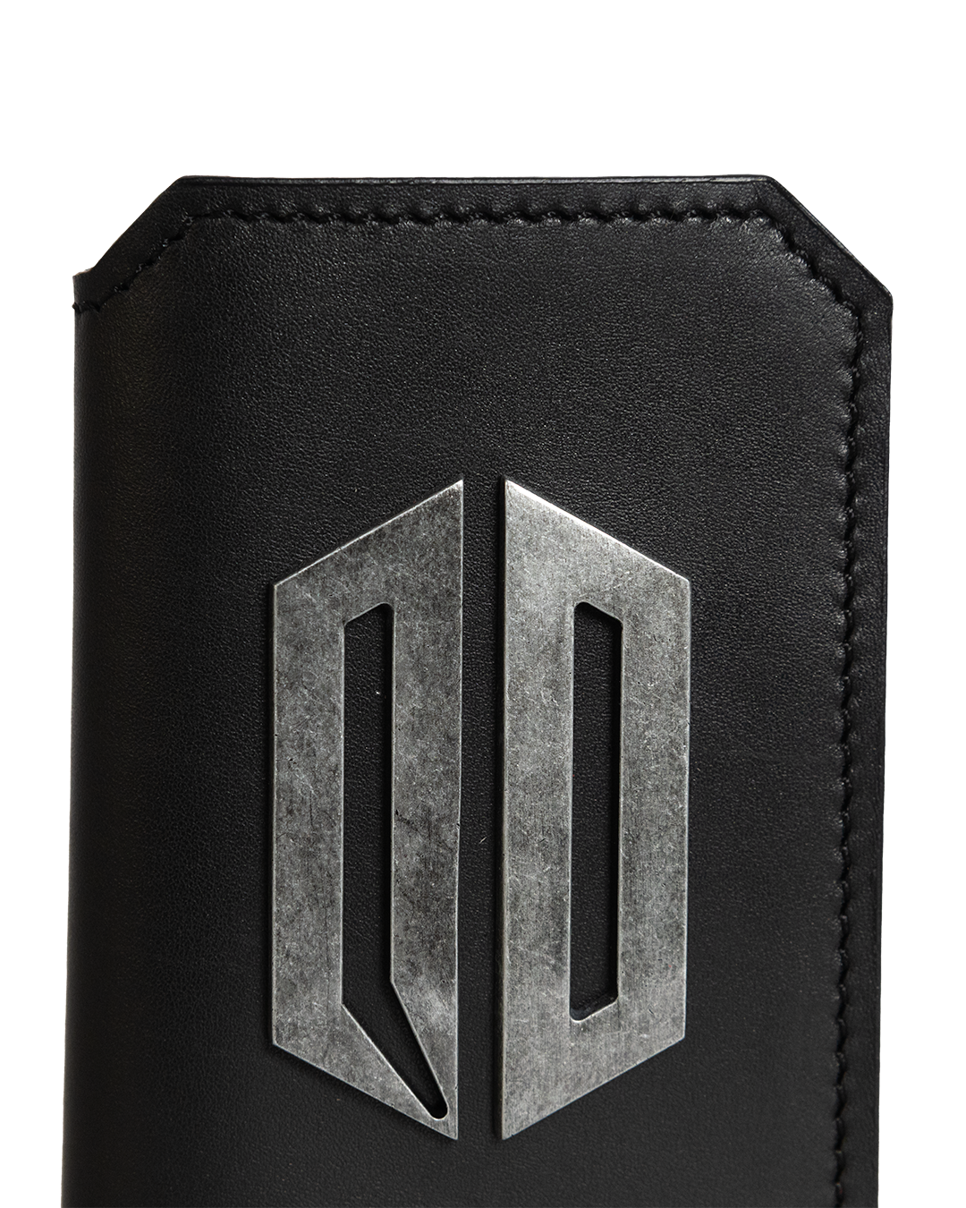 BLACKOUT VERTICAL LEATHER WALLET