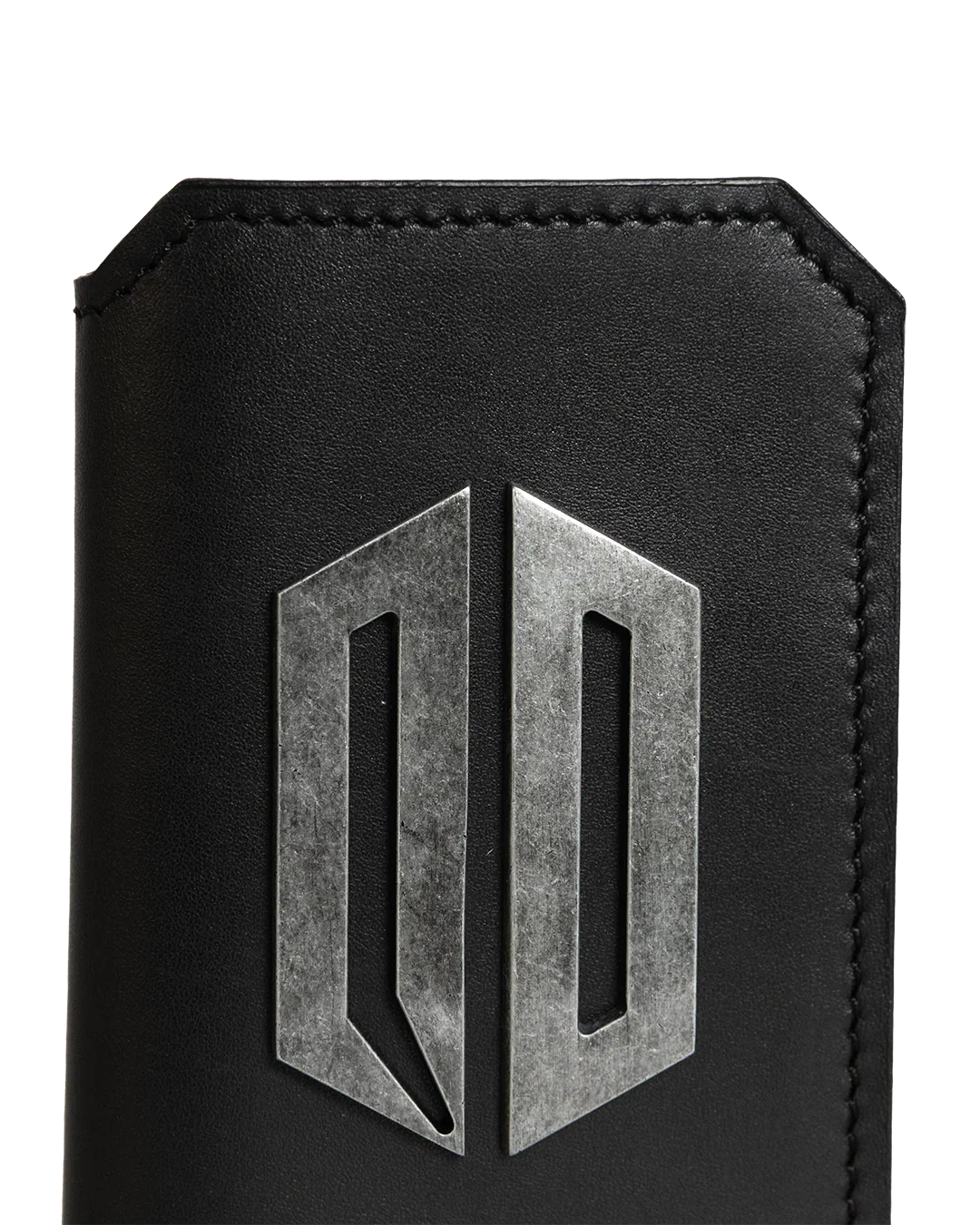 BLACKOUT VERTICAL LEATHER WALLET