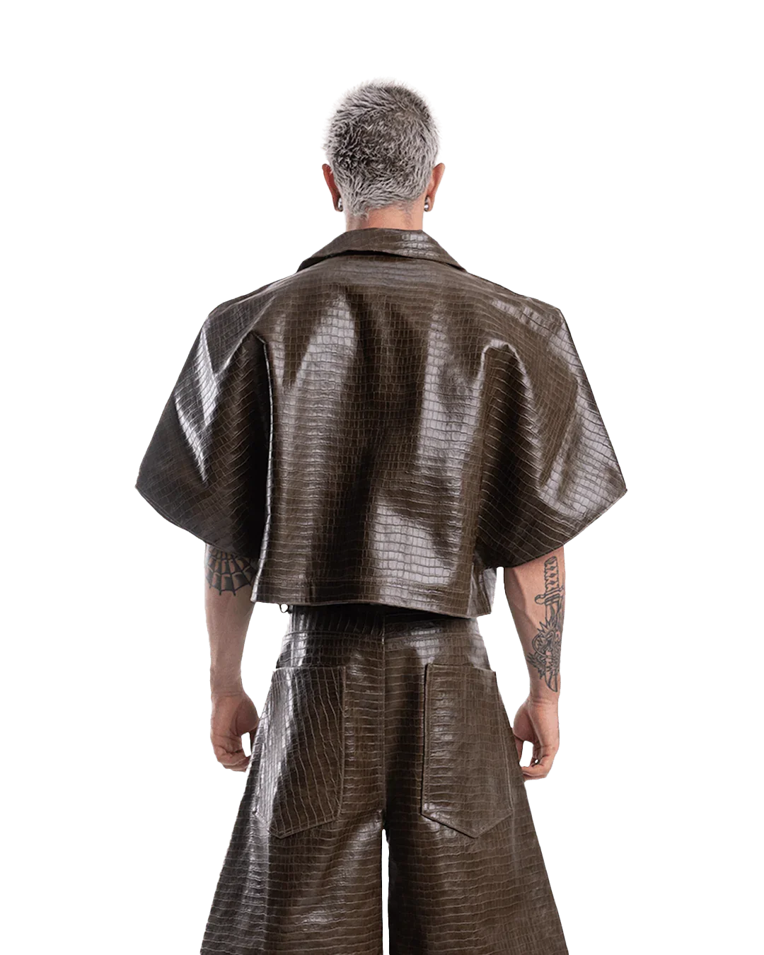 AMERICAN CROCODILE LEATHER SHIRT