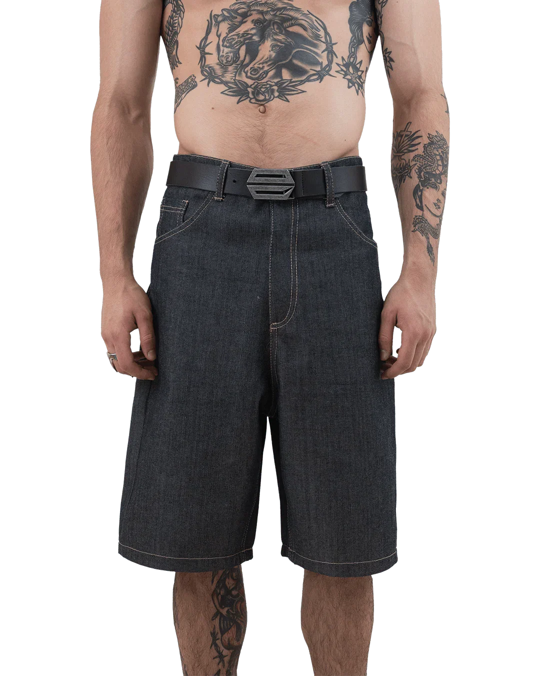 REVERSE LOGO BELT