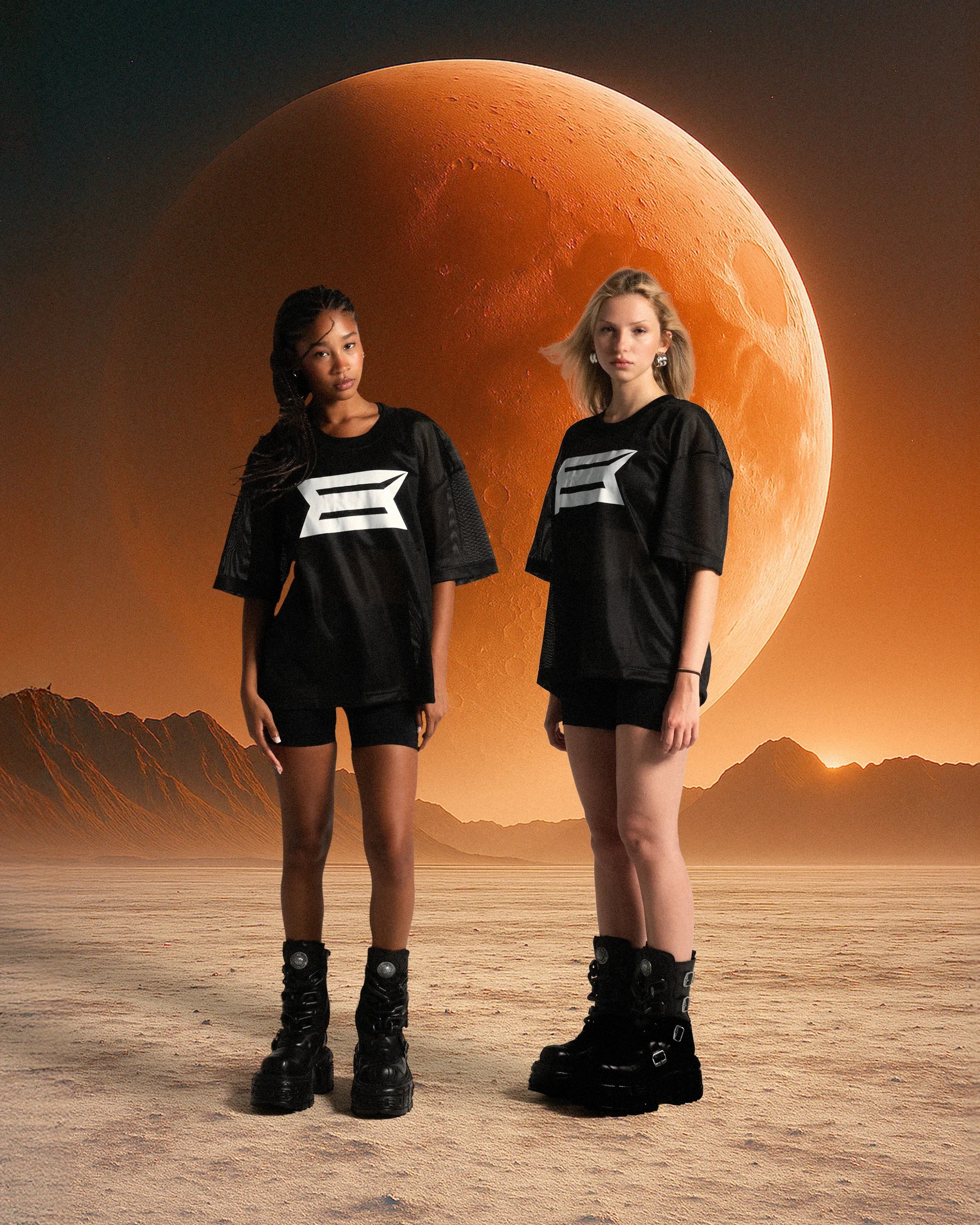 RR MESH JERSEY TEE