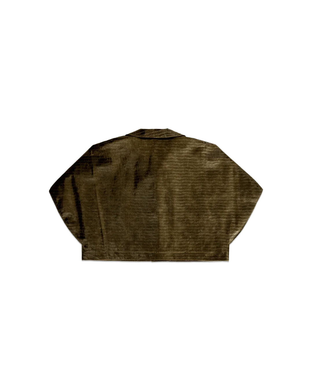 AMERICAN CROCODILE LEATHER SHIRT