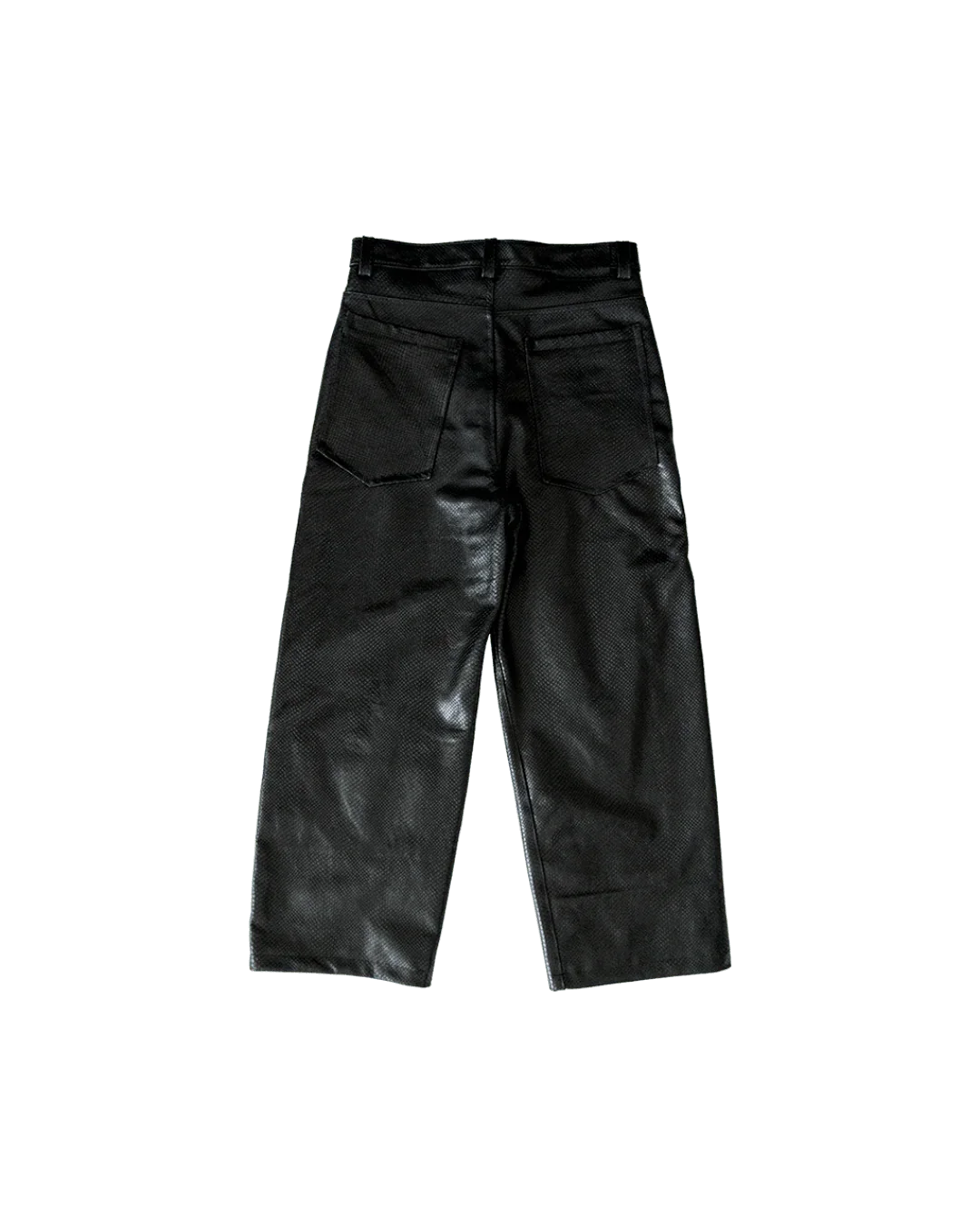 MAMBA BAGGY LEATHER PANTS