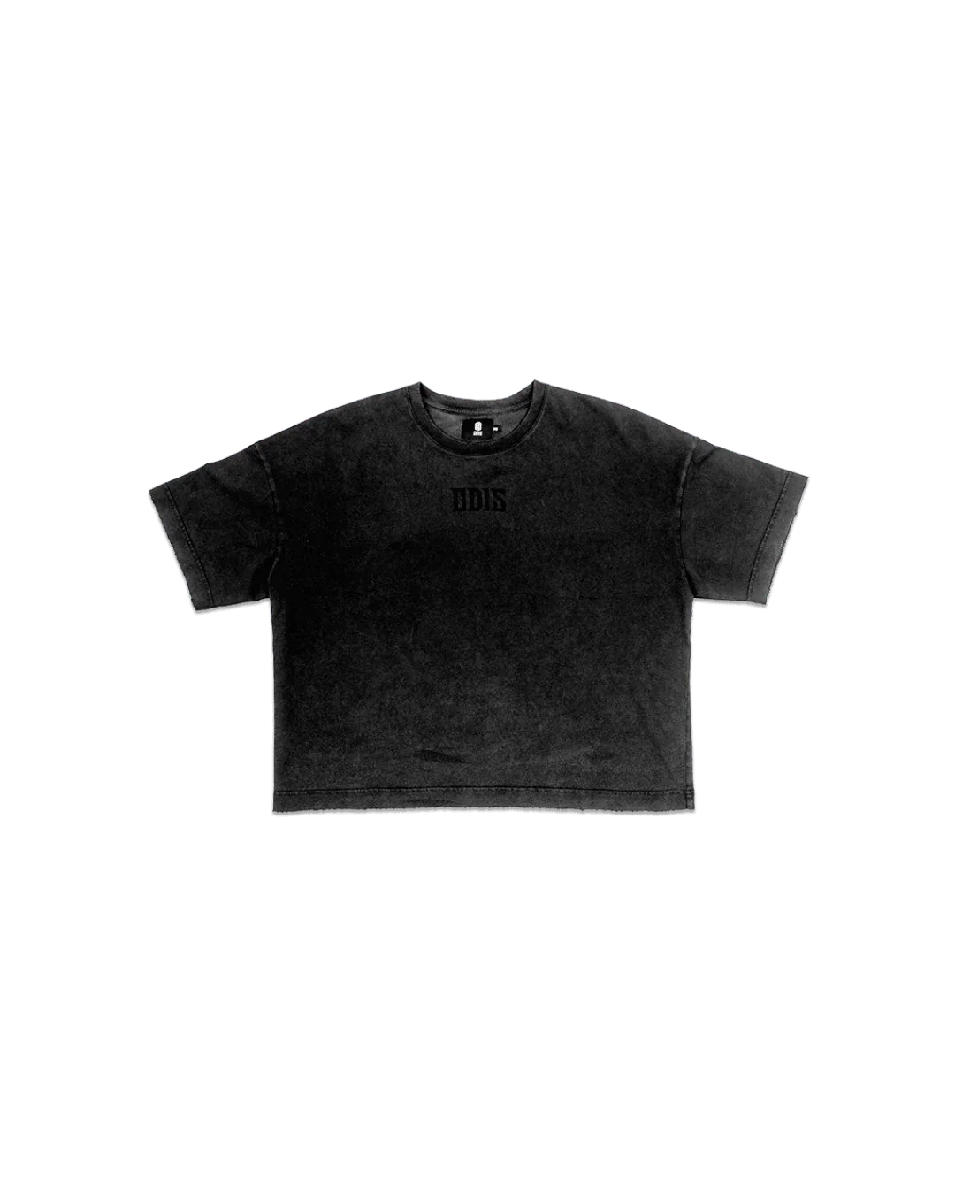 WASHED GREY BOXY TEE