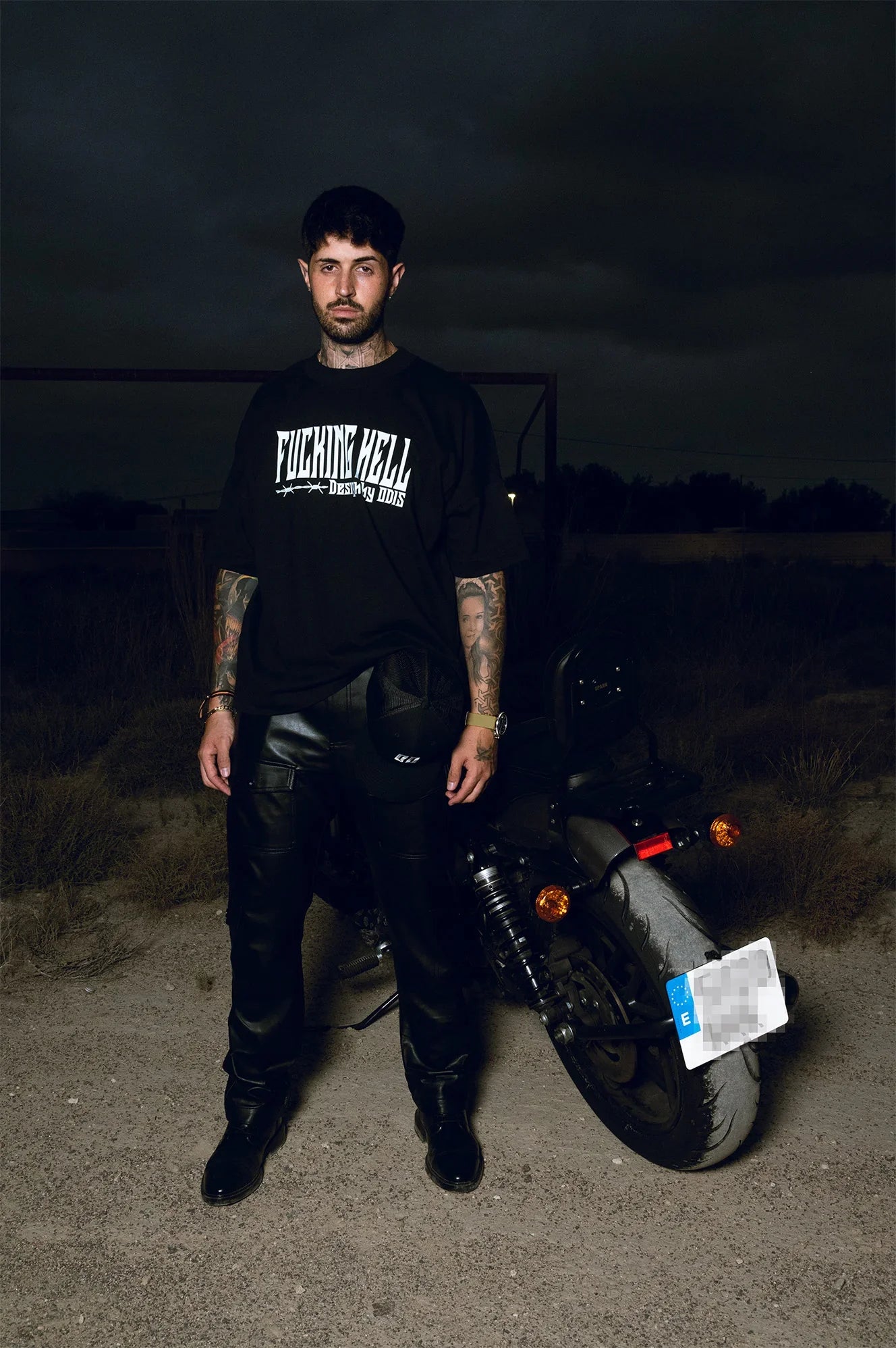 FUCKING HELL LOGO TEE