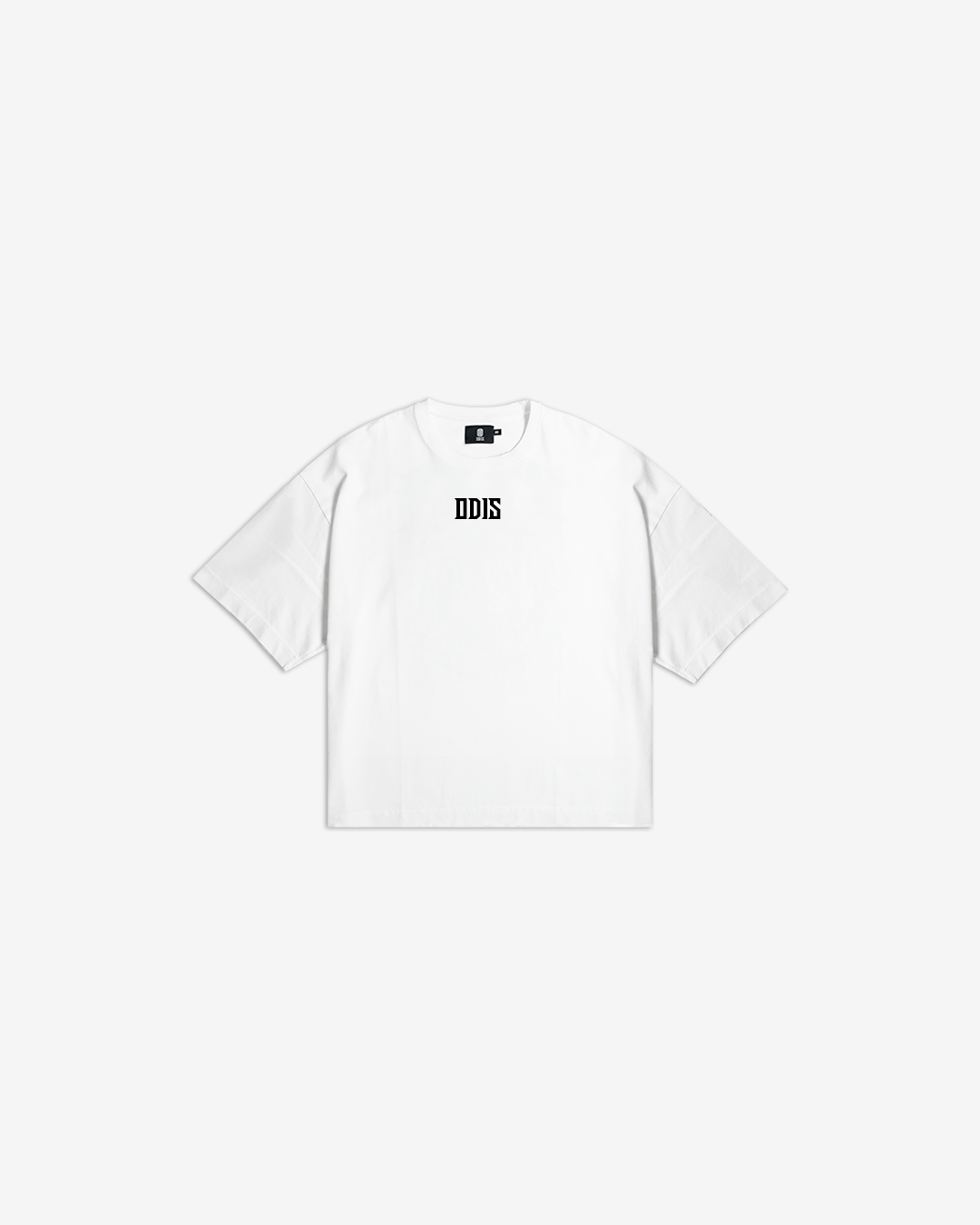 BLACK ON WHITE BOXY TEE