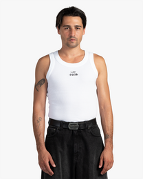 ODIS SWORD WHITE TANK TOP