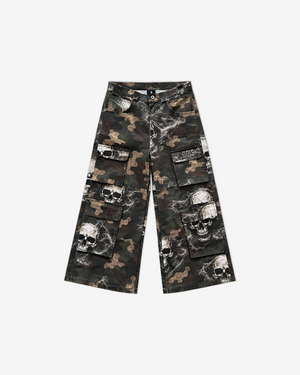 NO MAN'S LAND CAMO CARGO PANTS