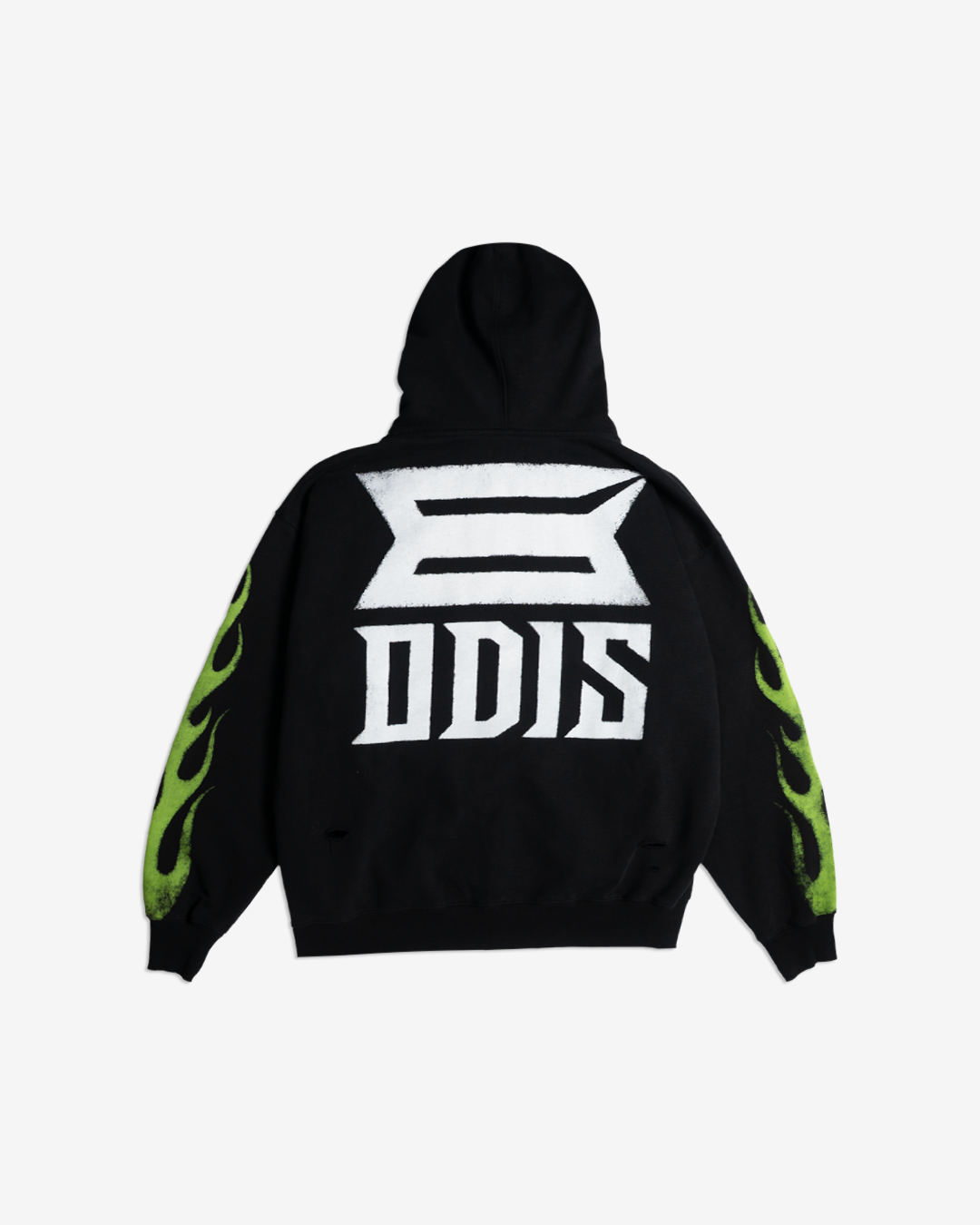 FUEL INJECTED BLACK ZIP HOODIE