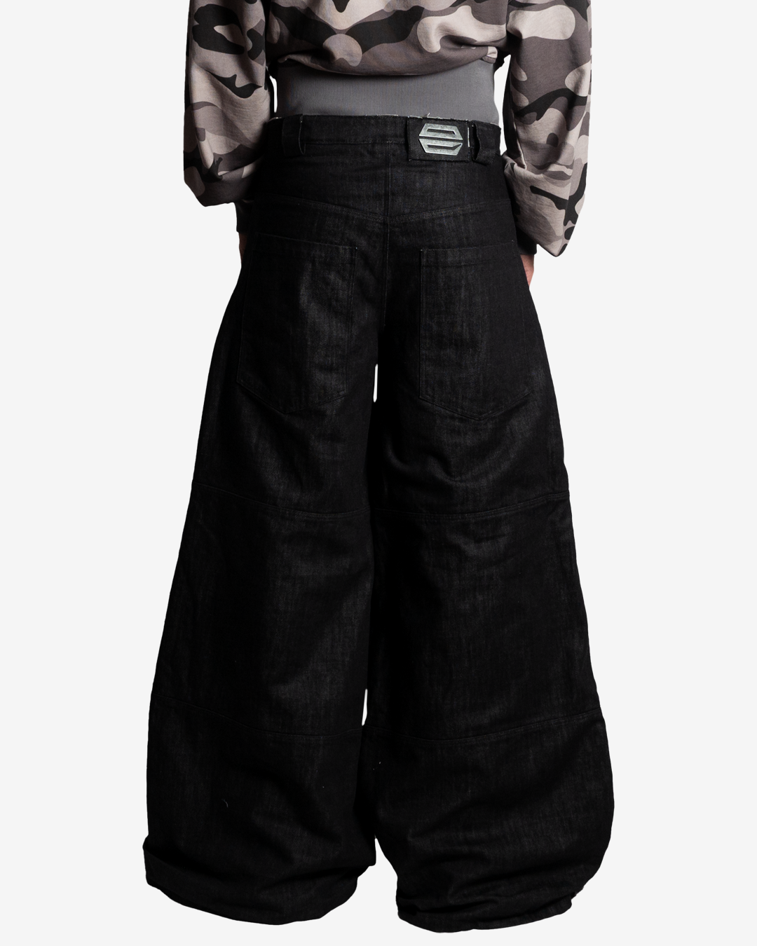 CAMO/DENIM REVERSIBLE PANTS