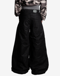 CAMO/DENIM REVERSIBLE PANTS