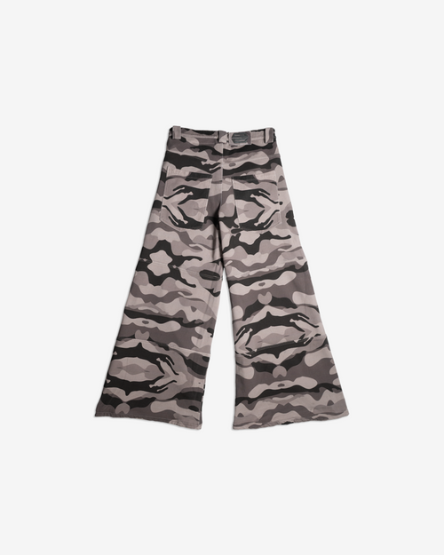 CAMO/DENIM REVERSIBLE PANTS