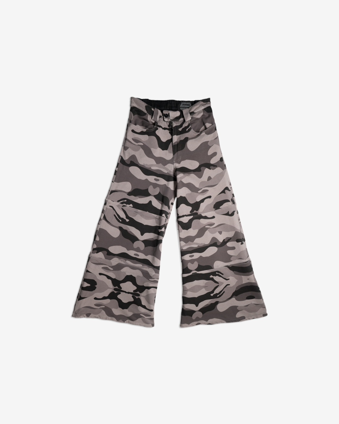 CAMO/DENIM REVERSIBLE PANTS