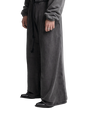 HEAVY-WEIGHT WASHED GREY SWEATPANTS