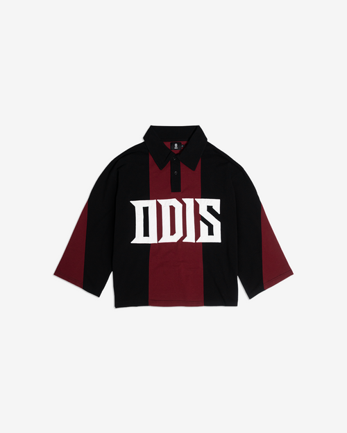 TRACKLINE LONG-SLEEVE POLO