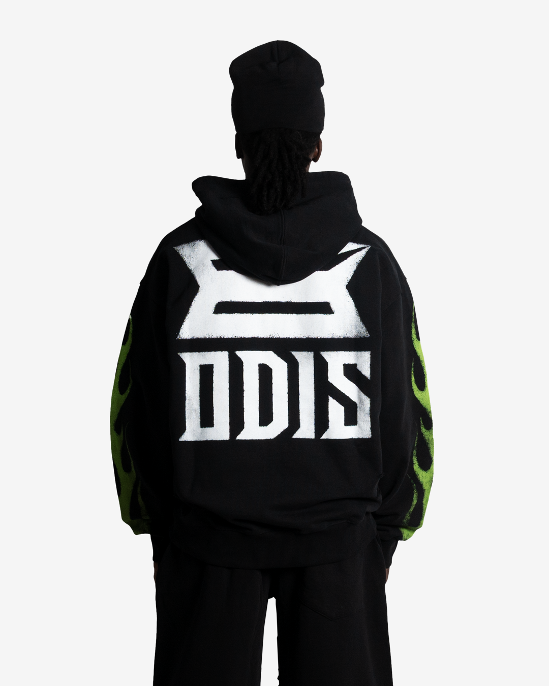 FUEL INJECTED BLACK ZIP HOODIE