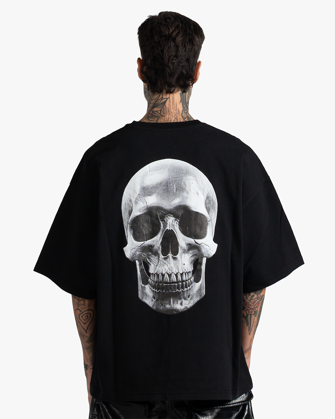 METALIC BONES TEE