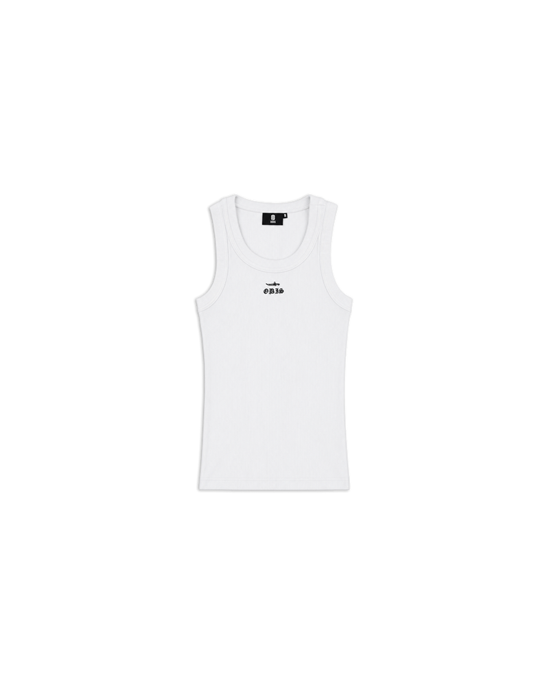ODIS SWORD WHITE TANK TOP