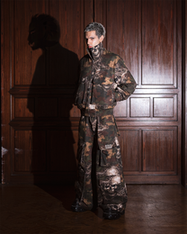 NO MAN'S LAND CAMO CARGO PANTS