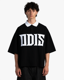 WHITE ON BLACK POLO