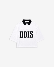 BLACK ON WHITE POLO