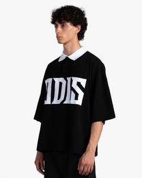 WHITE ON BLACK POLO