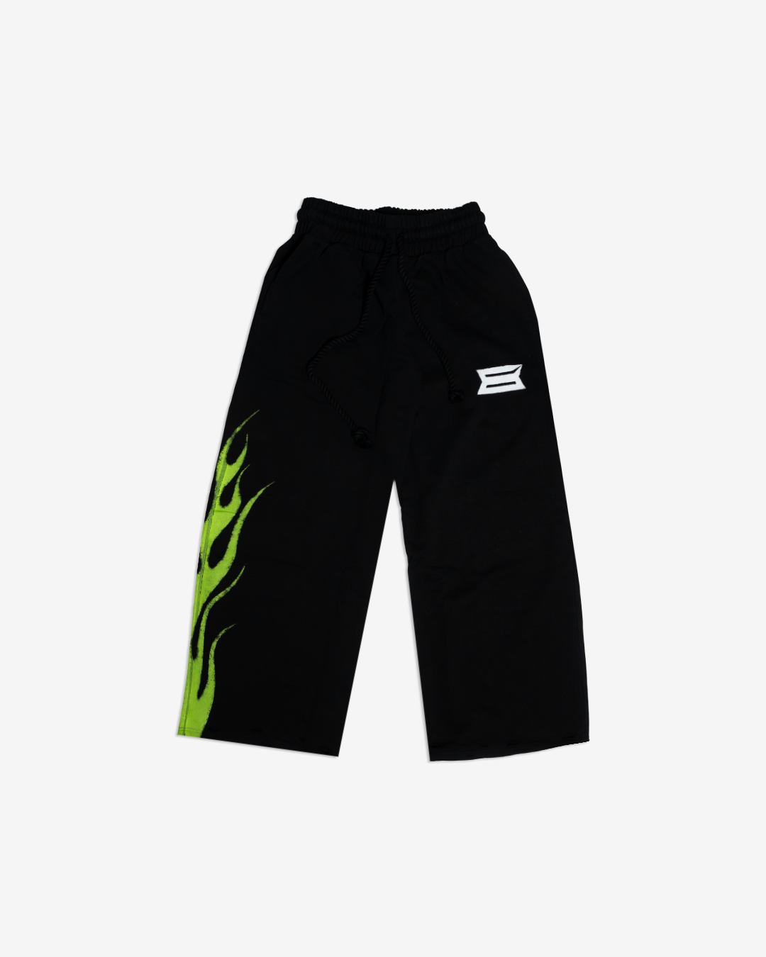 FUEL INJECTED BLACK SWEATPANTS