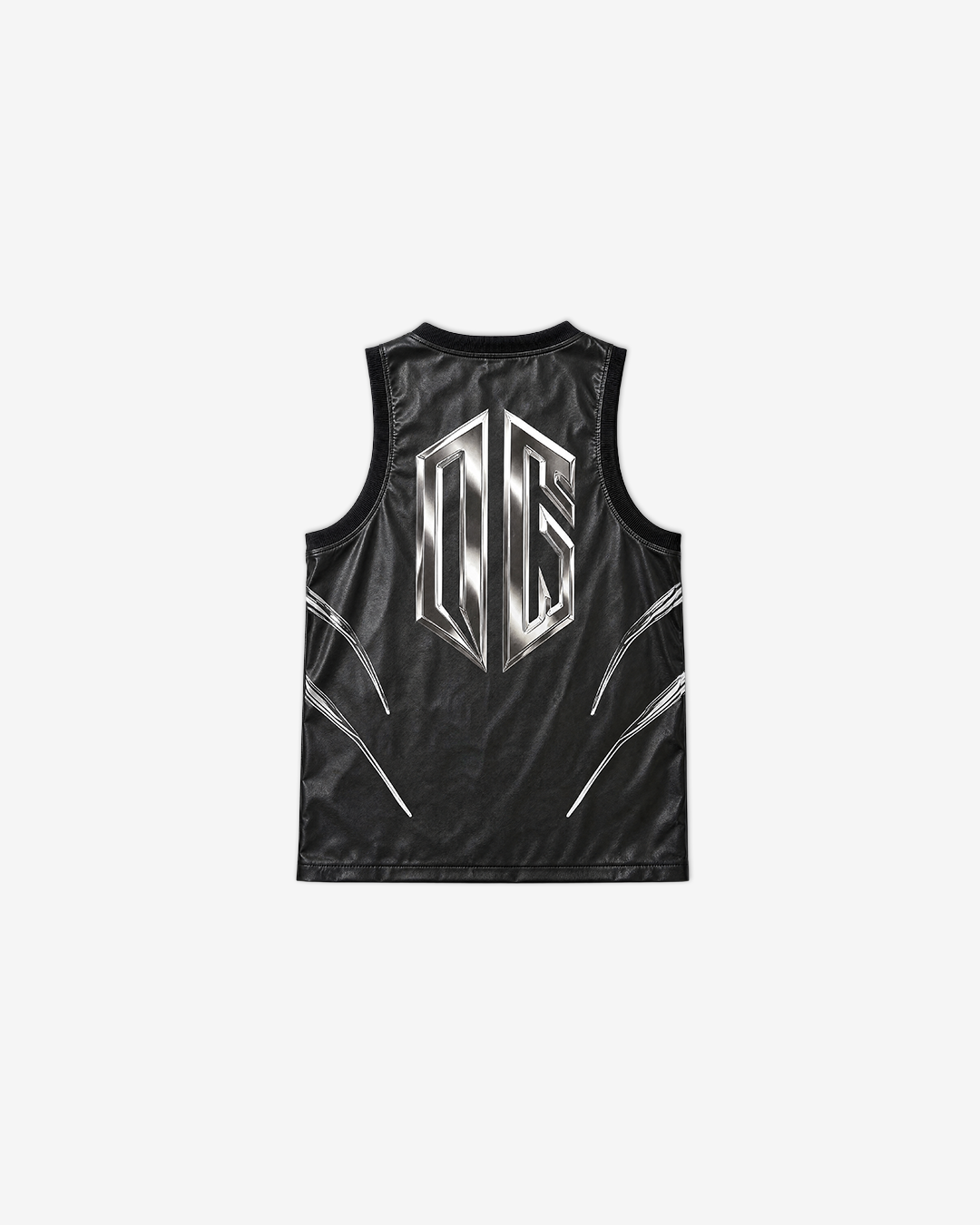 DARK CELEBRITY PU LEATHER BASKETBALL JERSEY