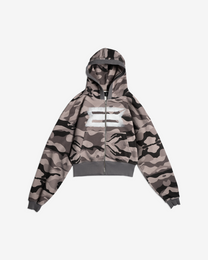 SHADOW CAMO ZIP HOODIE