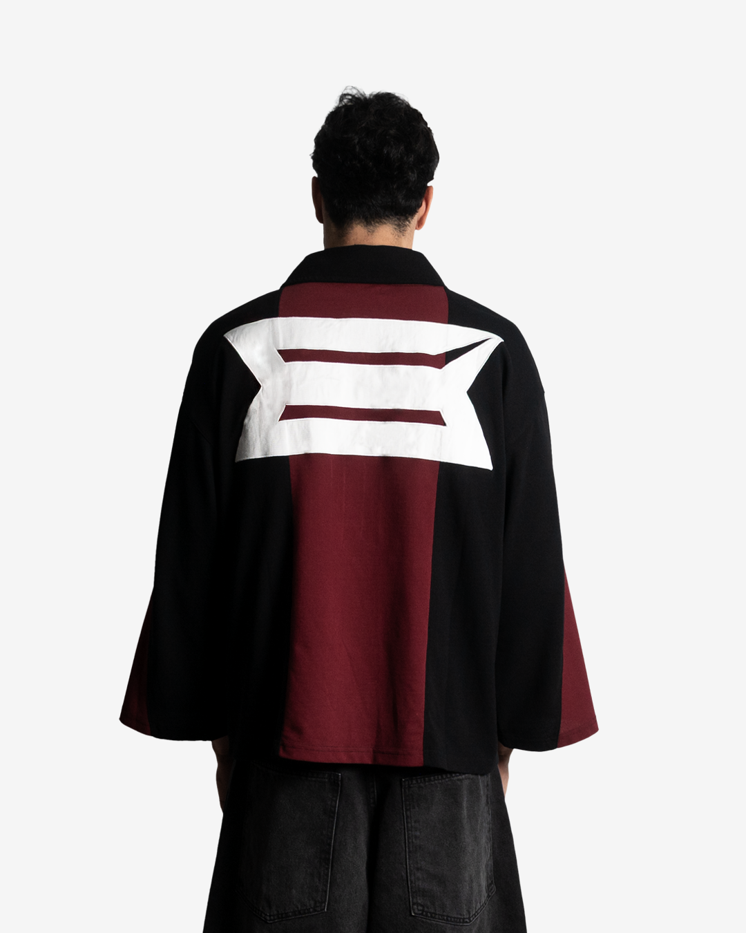 TRACKLINE LONG-SLEEVE POLO