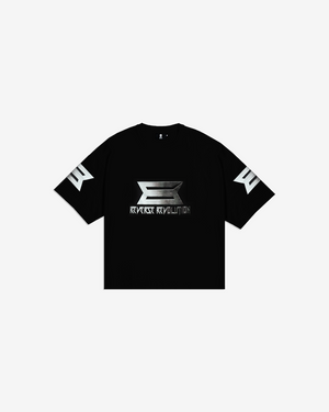REVERSE REVOLUTION BLACK TEE