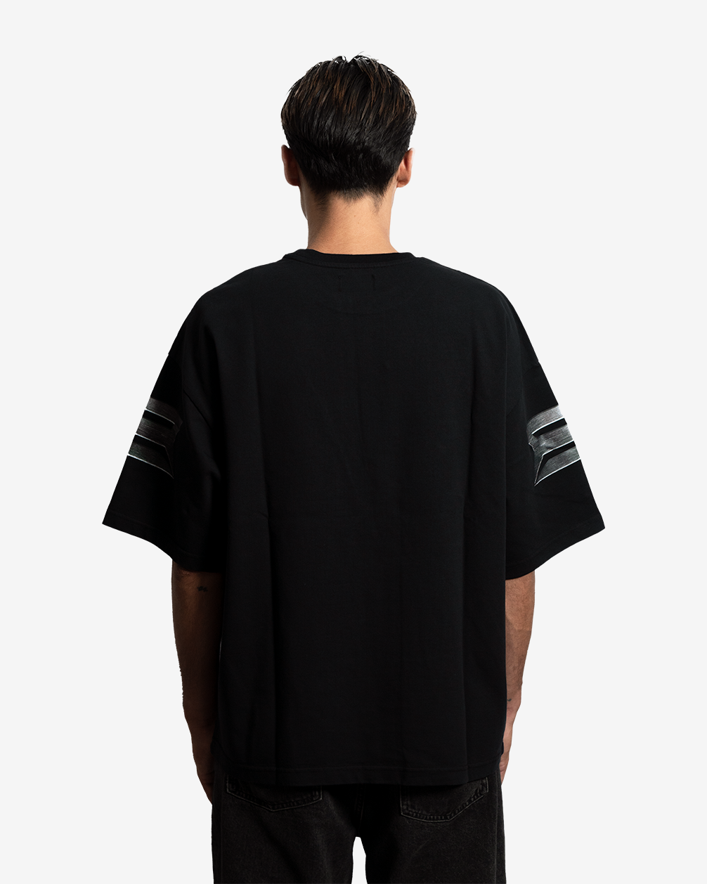 REVERSE REVOLUTION BLACK TEE