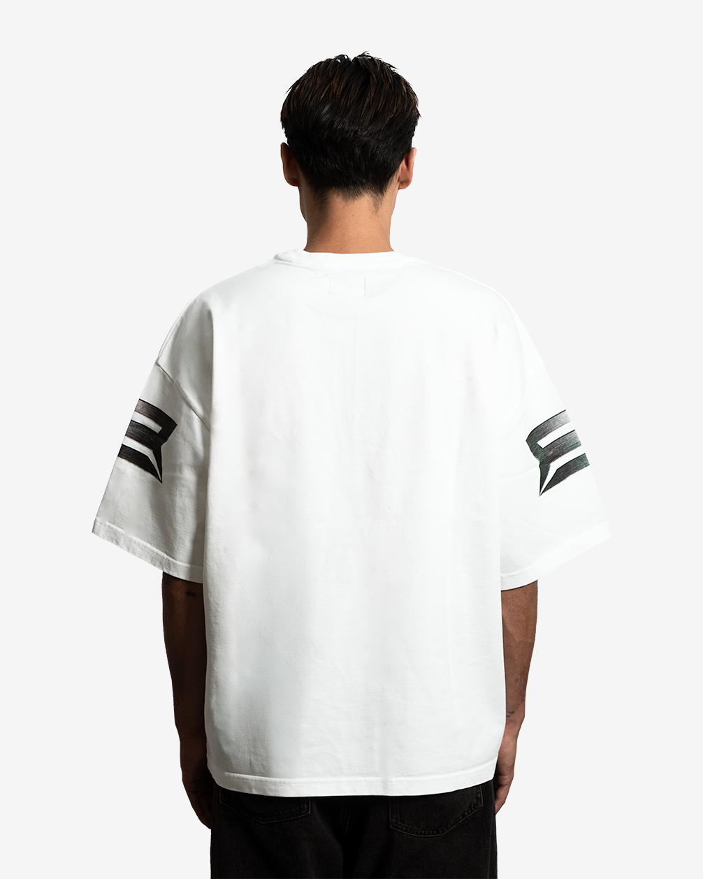 REVERSE REVOLUTION WHITE TEE